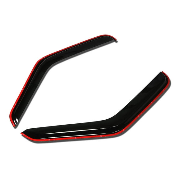 DNA Motoring For 92-06 Ford E150 E250 E350 Smoked Side Window Visor   Sun Roof Shade Deflector