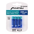 thumbnail image 1 of Pilas Mitzu Recargables AAA 350 mAh Paquete 4 Piezas, 1 of 3