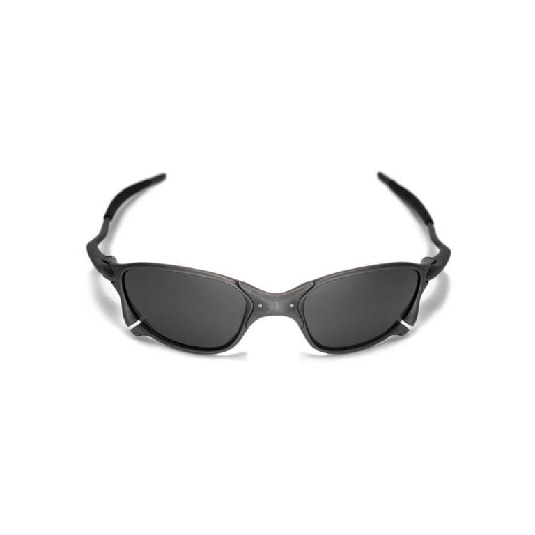 New Walleva Polarized Titanium + Black Lenses For Oakley X Metal