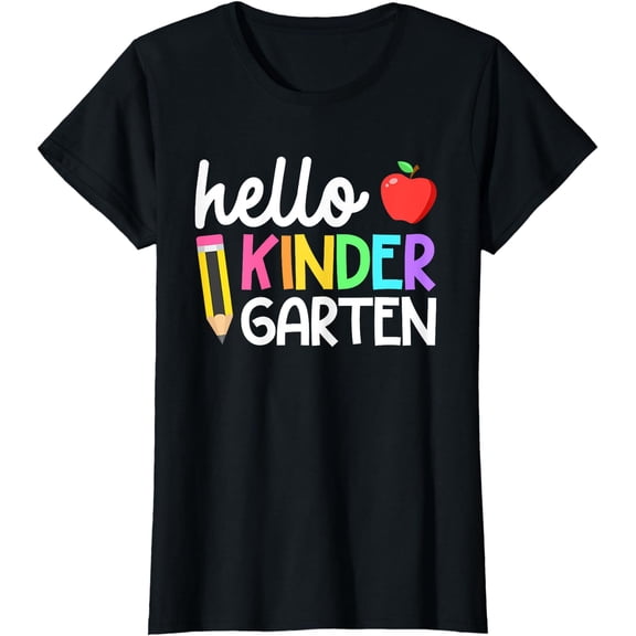 Hello Kindergarten Team Kinder Back to School Teacher T-Shirt