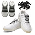 thumbnail image 4 of Cordones de Silicona Colco No Hay Cordones de los Zapatos 16pcs Negro, 4 of 8