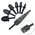 thumbnail image 3 of 7pcs Air Conditioner Copper Tube Expander Pipe Expander Swaging Drill Bit Set Swage Tube Expander Swaging Flaring Tools, 3 of 8