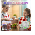 thumbnail image 3 of 300 Bolsas  Kraft Negro Con Ventana Para 50g Xtellar multicolor, 3 of 4