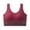 #05 Red 【Mix, Match & Rotate: Stock Up on Daily Colors】, variant on Women's Pullover Sports Bra, Full Coverage Wireless Bra with Wide Shoulder Straps, Soft Support Comfort Bralette | VerBelle,Black Free Size
