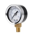 thumbnail image 5 of Manomètre Utilitaire 0-30 Psi 0-2 Bar Basse Pression Manomètre Hydraulique Double Échelle Manomètre 1/8 Pouces Filetage BSPT pour Carburant, Performance Durable, 5 of 5