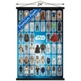 thumbnail image 3 of Star Wars: Saga - Figures Wall Poster with Wooden Magnetic Frame, 22.375" x 34", 3 of 3