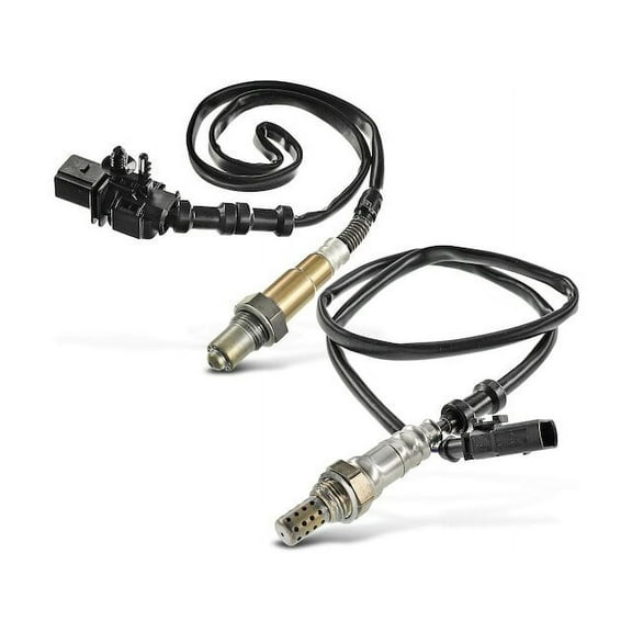 Oxygen Sensor Kit 2 - Compatible with 2011 - 2017 Audi Q5 2.0L 4-Cylinder 2012 2013 2014 2015 2016