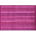 thumbnail image 1 of Ahgly Company Indoor Rectangle Abstract Pink Modern Area Rugs, 2' x 3', 1 of 4