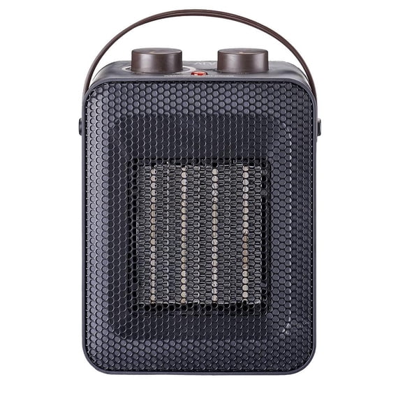 Calefactor Atvio Home Electrico de Ceramica Portatil 21cm de Alto 1500W