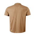 thumbnail image 4 of Chiccall Mens Vintage Hiking Shirts Solid Short Sleeve Casual Summer Fishing Shirts S Khaki, 4 of 5