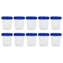 UNOMOR Transparent Disposable Measuring Cups with Lids for Kitchen and Lab Use 120ml