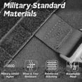 thumbnail image 4 of Ubiuo Tactical Dog Harness And 4ft Bungee Leash, Military Dog Harness Set For Large Medium Dogs, Hunting, Training - -, 4 of 5