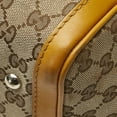 thumbnail image 5 of Pre-Owned Gucci GG Canvas Sherry Line Shoulder Bag 247205 Beige Yellow Leather... (Fair), 5 of 19