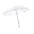 thumbnail image 5 of LeeQinersw Dollhouse Miniature Umbrella 1/4 1/6 Cute Umbrella Parasol for 18 inch Dolls white, 5 of 9
