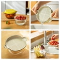 thumbnail image 2 of Colador de cocina, cesta para escurrir verduras, cesta para lavar frutas de doble capa, 2 of 8