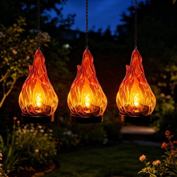 3D Fake Fire Light, Artificial LED Silk Flame Stage Effect Lamp, Realistic Campfire Prop Light for Halloween Christmas Party Night Club Home Decor