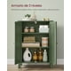 thumbnail image 3 of VASAGLE Armario de Baño, con 2 Estantes Ajustables, Gabinete con 2 Puertas, 30 x 60 x 80 cm, Verde Bosque, 3 of 6