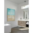thumbnail image 6 of "Salt Water" Painting Print on Wrapped Canvas, 6 of 7