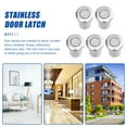 thumbnail image 6 of 5 Pcs Door Deadbolt Lock Dust Anti- Latch Security Stainless Thicken Invisible Steel, 6 of 6