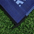 thumbnail image 3 of Camco 42876, Blue Lightweight, Breathable 6' x 9' Reversible Lattice Design Portable Outdoor Patio Mat Pad For Recreational Vehicle, Sport Utility Vehicle, Truck with Foldable 1 Piece 1 Count, 3 of 5