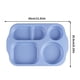 thumbnail image 3 of Platos gruesos para estudiantes, vajilla divisoria para cafetería, platos multiusos, diseño elegante, para niños, platos duraderos para servir, juegos de comedor escolar, 3 of 8