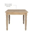 thumbnail image 6 of Linon Anthem Rectangular Dining Table, Light Natural Brown Finish, 6 of 12