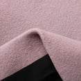 thumbnail image 6 of Lcziwo Women Wool Pea Coat Lapel Single Breasted Slim Fit Trench Coats Winter Casual Warm Mid-Length Outerwear with Pockets Pink,M, 6 of 9