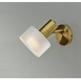 thumbnail image 4 of Adesso 8" Rhodes Wall Lamp, Antique Brass, 4 of 4