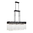 thumbnail image 7 of Varaluz Lighting - Matrix - Eight Light Linear Pendant-Matte Black/French Gold, 7 of 7