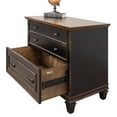thumbnail image 6 of Bowery Hill Set of 3 Credenza Office Writing Desk & Bookcase & Filing Cabinet, 6 of 19