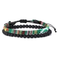 thumbnail image 3 of SUSHANG Volcanic Stone Combination Bracelet Bracelet Adjustable Boho Surfer Bracelet for Men Women Thin String Rope Handmade Beach Bracelet Colorful Bracelet Bohemia Bracelet, 3 of 3