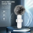thumbnail image 4 of XINNIUT Wireless Lavalier Microphones with Noise Cancellation for iPhone - 2 Mini Mics for Youtube Podcast Interview Vlog Livestreaming, 4 of 7