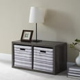 thumbnail image 4 of Gorham 2 Cubby Storage Cabinet in Grey, 4 of 5
