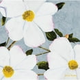 thumbnail image 3 of Redding, James 15x15 Black Modern Framed Museum Art Print Titled - White Floral II, 3 of 5