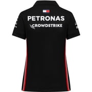 Mercedes AMG Petronas F1 Women's Team Polo Shirt - Black/White