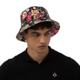 thumbnail image 2 of Balery Many Kind Of Flowers Sun Hats for Men Women Bucket Hat UPF 50+ Buckey Hat Boonie Hat Foldable UV Protection Hiking Beach Fishing Summer, 2 of 9