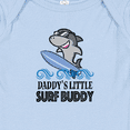 thumbnail image 3 of Inktastic Surfing Daddys Little Surf Buddy Baby Romper Coveralls, 3 of 4