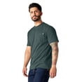 thumbnail image 3 of Dickies Men's Heavyweight Heathered Short Sleeve Pocket T-Shirt, Mallard Green Single Dye, XXT, 3 of 5