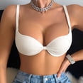 thumbnail image 5 of Aofany T-Shirt Bras for Women Plus Size Wire Everyday Bras Push up Breathable Solid Color Bras Comfortable Shaping Soft Stretch Bras, 32B/C-40B/C, 5 of 6