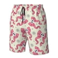 thumbnail image 4 of Fotbe Bow With Sugar Skull Trajes de Baño Estampados para Hombre, Shorts de Verano de Secado Rápido, Ropa de Playa, Bañadores-Large, 4 of 6