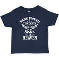 thumbnail image 3 of Inktastic Handpicked for Earth by My Sister in Heaven with Angel Wings Boys or Girls Baby T-Shirt, 3 of 5