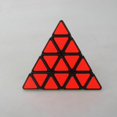 thumbnail image 3 of Master's Hand Cuarto orden Pirámide Cubo 4x4 Triangular Cubo de 4 lados Deformado Juguete de forma especial kaili Sencillez, 3 of 5