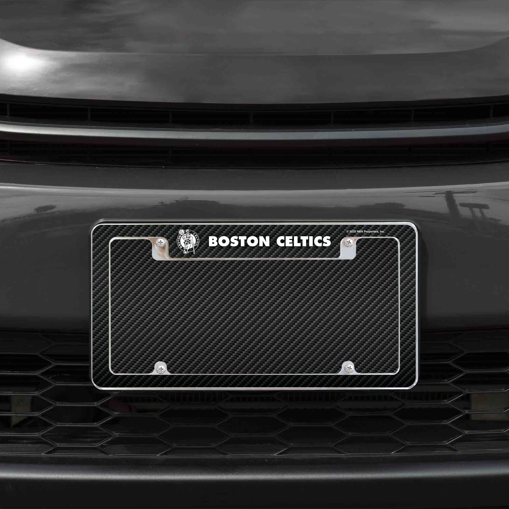 CELTICS CARBON FIBER DESIGN ALL OVER CHROME FRAME