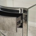 thumbnail image 3 of Noble House Lilah Mirrored Three-Drawer Side Table, 3 of 5