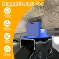 thumbnail image 3 of 4Pcs Magnetic Jack Pad Universal Slotted Jack Pad Aluminum Pinch Weld Jack Adapter Grooved Jack Pad Slot Width 0.4 inch Magnetic Frame Guide Rail Adapter for Most Vehicles-4pcs-, 3 of 11