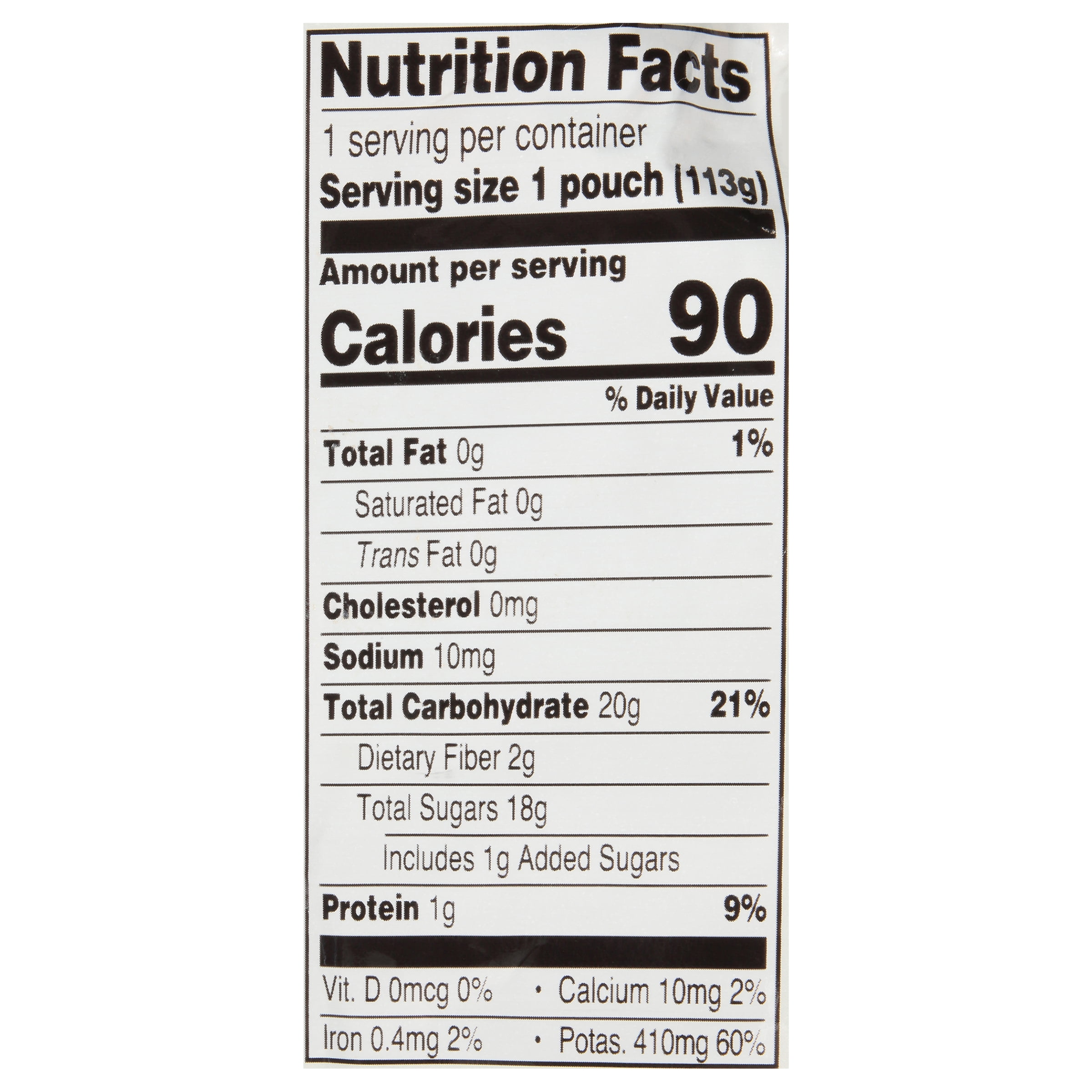 Earth's Best Organic Stage 2 Baby Food, Orange Banana, 4 oz Pouch