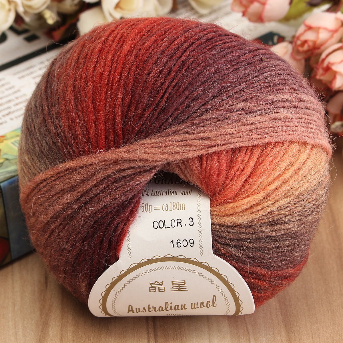 knitting yarn ball