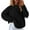 Black, variant on UJNDER Pullover Sweater for Women Fall Winter Long Sleeve Knit Cozy Stylish Knitwear Beige L