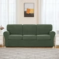 thumbnail image 2 of Subrtex Sofa Slipcover Sets 7 Pieces Stretch Couch Cover Backrest Cushion Covers (Sofa, Olive Drab), 2 of 6