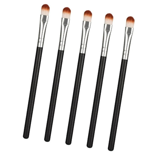 5pcs Cepillos Suaves Salvador Maquillaje para Herramientas Del Sombreador de Ojos